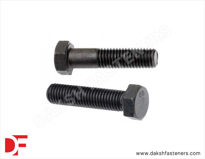 Hex Bolts Black Zinc Manufacturers Exporters Suppliers in India Ludhiana