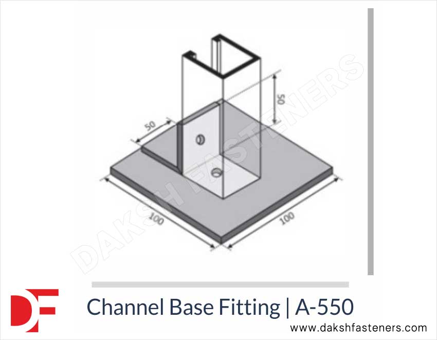 Channel Brackets / Channel Bracketry / Channel Fittings Manufacturers Exporters Suppliers in India Ludhiana
