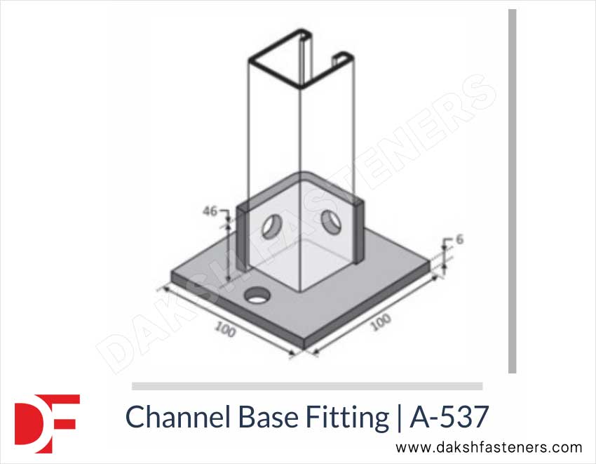 Channel Brackets / Channel Bracketry / Channel Fittings Manufacturers Exporters Suppliers in India Ludhiana