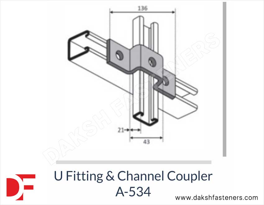 Channel Brackets / Channel Bracketry / Channel Fittings Manufacturers Exporters Suppliers in India Ludhiana