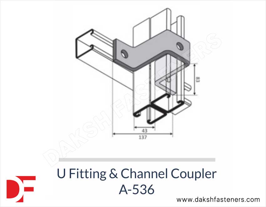 Channel Brackets / Channel Bracketry / Channel Fittings Manufacturers Exporters Suppliers in India Ludhiana
