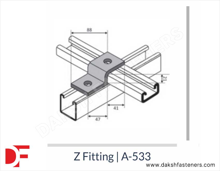 Channel Brackets / Channel Bracketry / Channel Fittings Manufacturers Exporters Suppliers in India Ludhiana