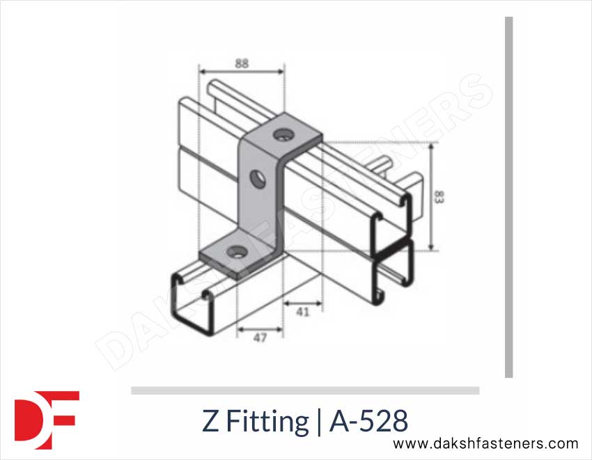 Channel Brackets / Channel Bracketry / Channel Fittings Manufacturers Exporters Suppliers in India Ludhiana