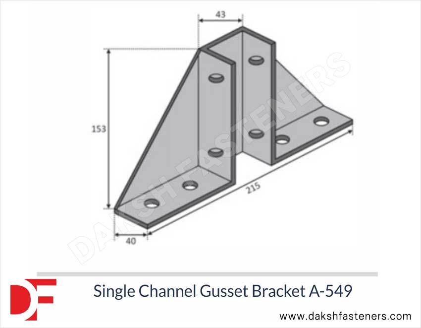 Channel Brackets / Channel Bracketry / Channel Fittings Manufacturers Exporters Suppliers in India Ludhiana