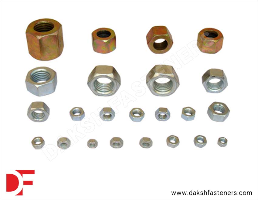 Hex Nuts Manufacturers Exporters Suppliers in India Ludhiana
