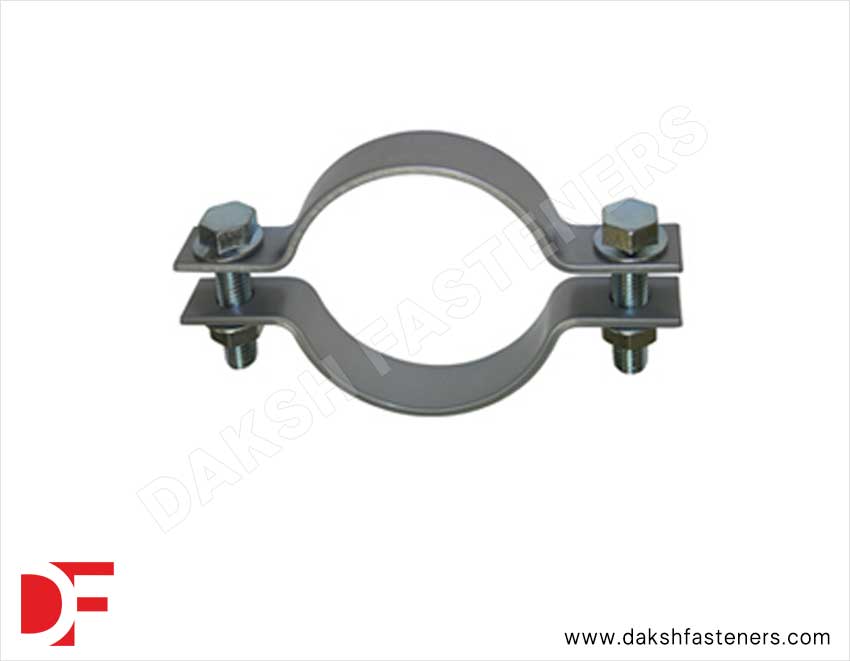 Pipe Clamp with Bolts & Nuts Manufacturers Exporters Suppliers in India Ludhiana