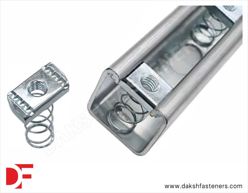 Spring Channel Nuts Manufacturers Exporters Suppliers in India Ludhiana