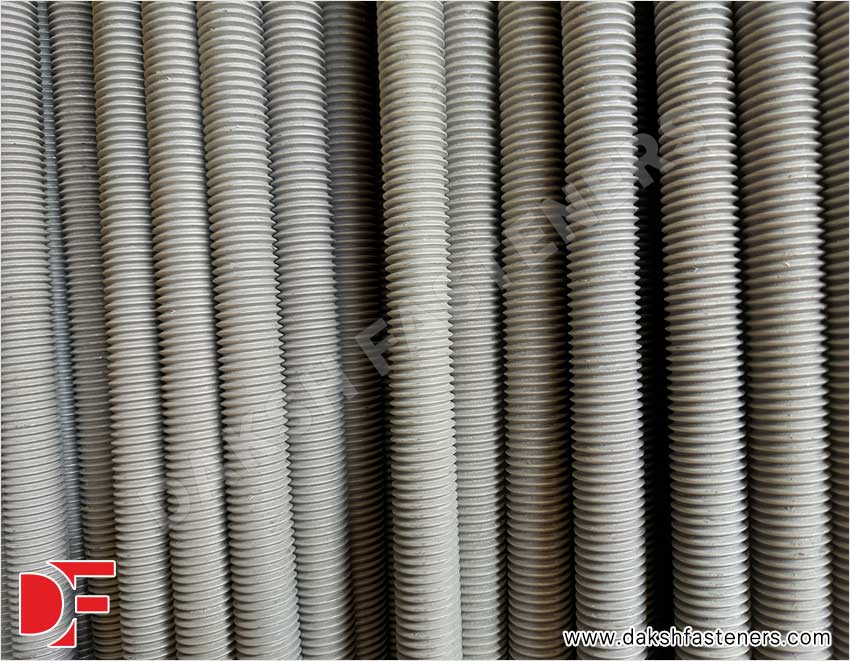Threaded Rods Hod Dip Galvanized Threaded Rods Manufacturers Exporters Suppliers in India Ludhiana