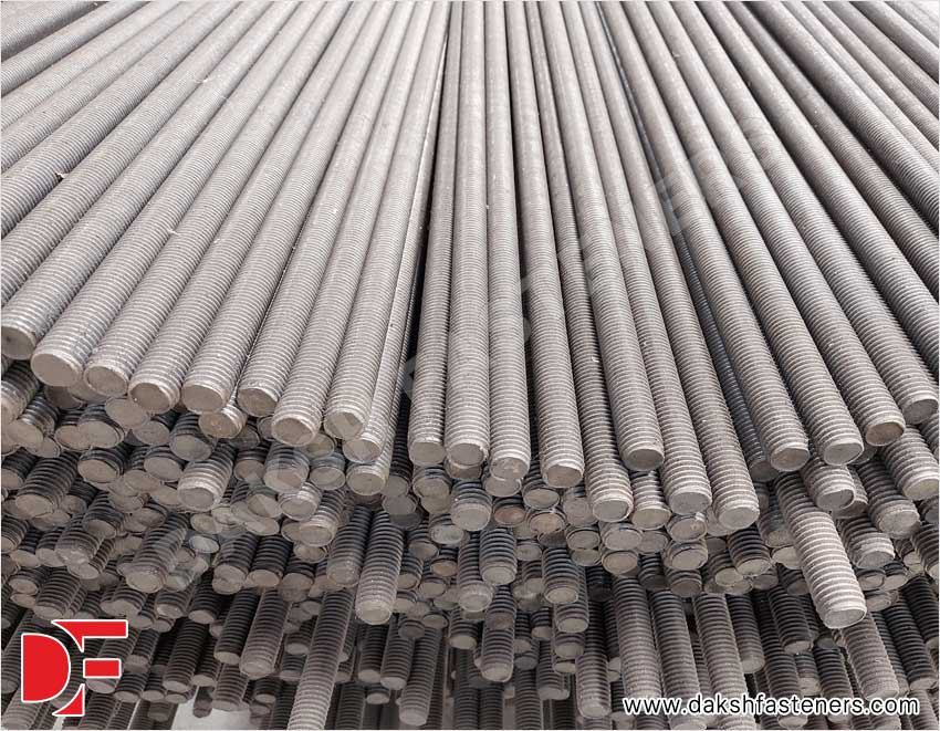 Threaded Rods Hod Dip Galvanized Threaded Rods Manufacturers Exporters Suppliers in India Ludhiana