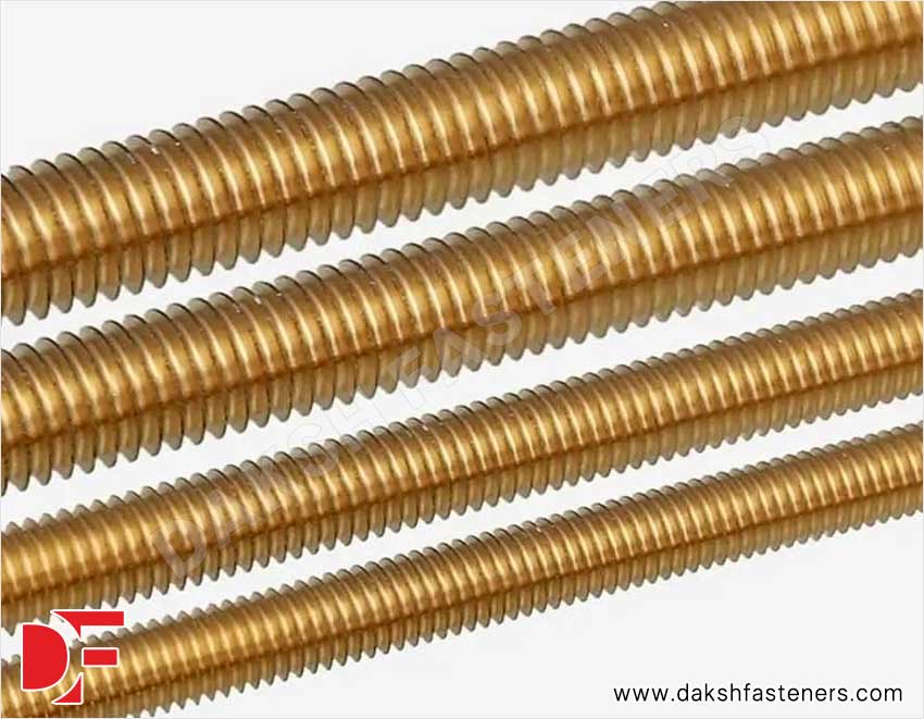 Threaded Rods Yellow Plating Threaded Rods Manufacturers Exporters Suppliers in India Ludhiana