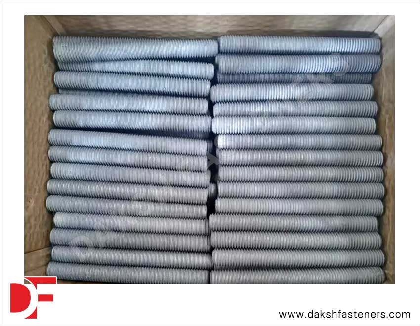 Hot Dip Galvanized Fully Threaded stud Manufacturers Exporters Suppliers in India Ludhiana