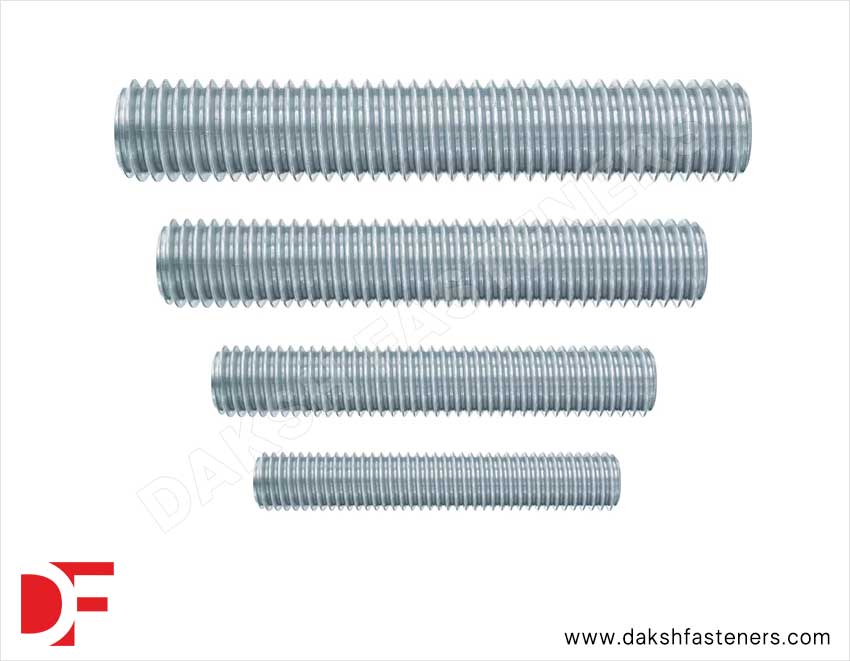 Threaded Studs Zinc Plated Manufacturers Exporters Suppliers in India Ludhiana