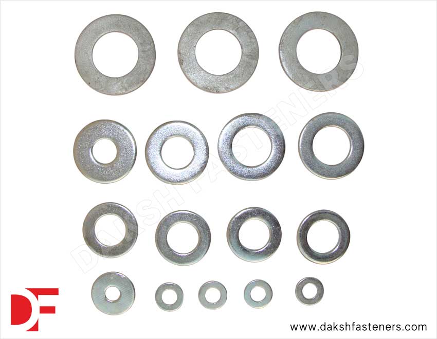Flat Washers / Plain Washers Manufacturers Exporters Suppliers in India Ludhiana