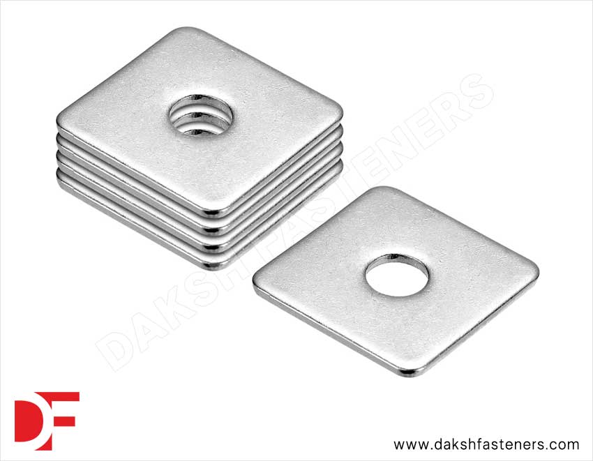 Square Washers Zinc Plated Manufacturers Exporters Suppliers in India Ludhiana